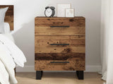 Bedside Cabinet Old Wood 40 x 40 x 66 cm Engineered Wood 882143