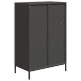 Highboard Black 68x39x103.5 cm Steel 851406