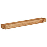 Wall Shelves 2 pcs 100x17x8 cm Solid Wood Acacia 373632