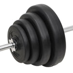 ZNTS Barbell and Dumbbell with Plates Set 120 kg 3145032