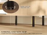 TV Stand Cabinet for TVs up to 55 Inches, TV Unit with Storage Shelves and Cupboard for Living Room, T3398P553468