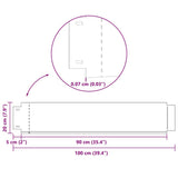 Lawn Fence 15 pcs Galvanised Steel 100x20 cm 274903
