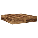 Storage Bed Frame with Drawer Old wood 236.5 x 200 x 31.5 cm 3335627
