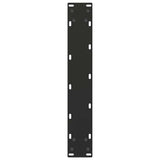 Dining Table Legs U-Shaped 2 pcs Black 50x cm Steel 4013176