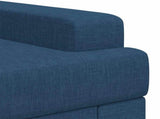 Armchair Blue Fabric 42043462