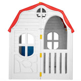 Kids Foldable Playhouse with Working Door and Windows 92577