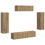 TV Cabinet 5 pcs Artisan Oak 3409176