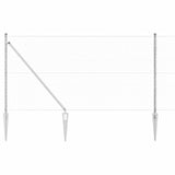 Welded Wire Fence with Spikes 25 x 1 m 3353378