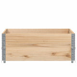 Garden Planter 100x100 cm Solid Wood Pine 3295399