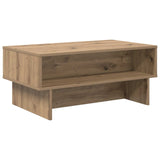 Coffee Table Artisan Oak 80 x 46 x 35 cm Engineered Wood 8000227