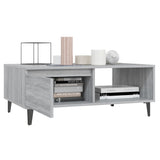 Coffee Table Grey Sonoma 90x60x35 cm Engineered Wood 813174