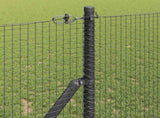 Ground Fix Welded Wire Fence 10 x 1 m PVC-Coated Steel 3351810