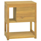 Bathroom Cabinet 60x40x75 cm Solid Wood Teak 338237