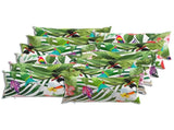 Cushion Cover 12 pcs HEERLEN Multicolour 40 x 80 cm Polyester 910026