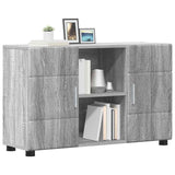 Sideboard with Shelf FLORIN Grey Sonoma 88.5 x 30.5 x 55.5 cm 880297