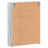 Bathroom Mirror Cabinet TULUM Grey Sonoma 60 x 16.5 x 78 cm 880367