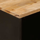 Coffee Table Brown 80 x 50 x 40 cm Solid Mango Wood 4018300