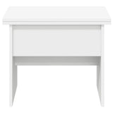 Coffee Table White 55 x 54.5 x 45 cm Engineered wood 887409