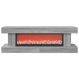 Electric Fireplace Grey Sonoma 150 x 30 x 50 cm Engineered wood 8020789