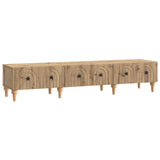 TV Cabinet Artisan Oak 147 x 34.5 x 30 cm Engineered Wood 894254
