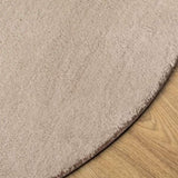 Rug HUARTE Short Pile Soft and Washable Sand 160 cm 375068