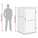 Garden Tool Shed Anthracite 88x89x161 cm Galvanised Steel 316207