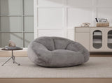 GOMYWAY Bean Bag Chair, Shell-Shaped Bean Bag Couch for Adults, Giant Bean Sofa with High-Rebound W2678P385460