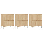 Sideboards 3 pcs Sonoma Oak Engineered Wood 3190200
