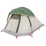 ZNTS Camping Tent Dome 1-Person Green Waterproof 94788