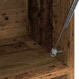 Wardrobe Old Wood 100x32,5x35 cm Engineered Wood 856616