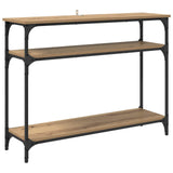Console Table Artisan Oak 100 x 29 x 75 cm Engineered Wood 882200