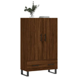 Highboard Brown Oak 69.5x31x115 cm Engineered Wood 828267