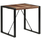 Dining Table 80x80x75 cm Solid Wood 321602