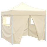 Party Tent Folding Cream 291 x 291 x 315 cm Oxford Fabric 42023563