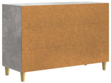 Sideboard Concrete Grey 89 x 34.5 x 80 cm Engineered Wood 895108