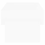Coffee Table White 105x55x32 cm Engineered Wood 808522