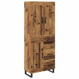 Highboard Old Wood 69.5 x 34 x 180 cm Engineered Wood 3415609