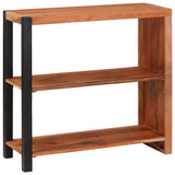 Bookshelf Brown 80 x 30 x 75 cm Solid Acacia Wood 4104017