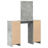 Dressing Table Light Grey 102 x 33 x 135 cm Engineered Wood 865184