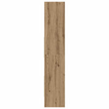 Book Cabinet Artisan Oak 60 x 35 x 180 cm Engineered Wood 875022
