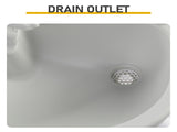 CHH-7701 562 Portable Removable Outdoor Hand Sink with 24L Recovery Tank 17634047