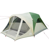 Family Tent Tunnel 6-Person Green Waterproof 4009458
