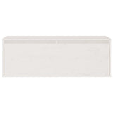TV Cabinets 2 pcs White Solid Wood Pine 3100115