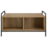 Coffee Table Artisan Oak 80 x 80 x 41 cm Engineered Wood 8013601