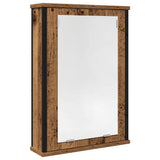 Bathroom Mirror Cabinet Old Wood 42x12x60 cm Engineered Wood 862229