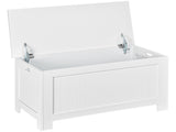 Lift Top Storage Chest Toy Box Organizer with Lid and Safety Hinges for Bedroom Entryway Living Room T3398P341296