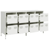 Sideboard White 135x39x73.5 cm Cold-rolled Steel 3307172