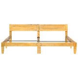 Bed Frame without Mattress Solid Mango Wood 200 cm 288434