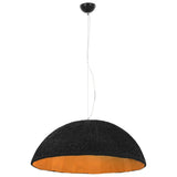 Pendant Lamp Black and Gold 70 cm E27 50941