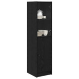 Highboard Black Oak 35 x 37 x 142 cm Engineered Wood 882906